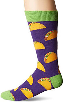 Fun taco socks